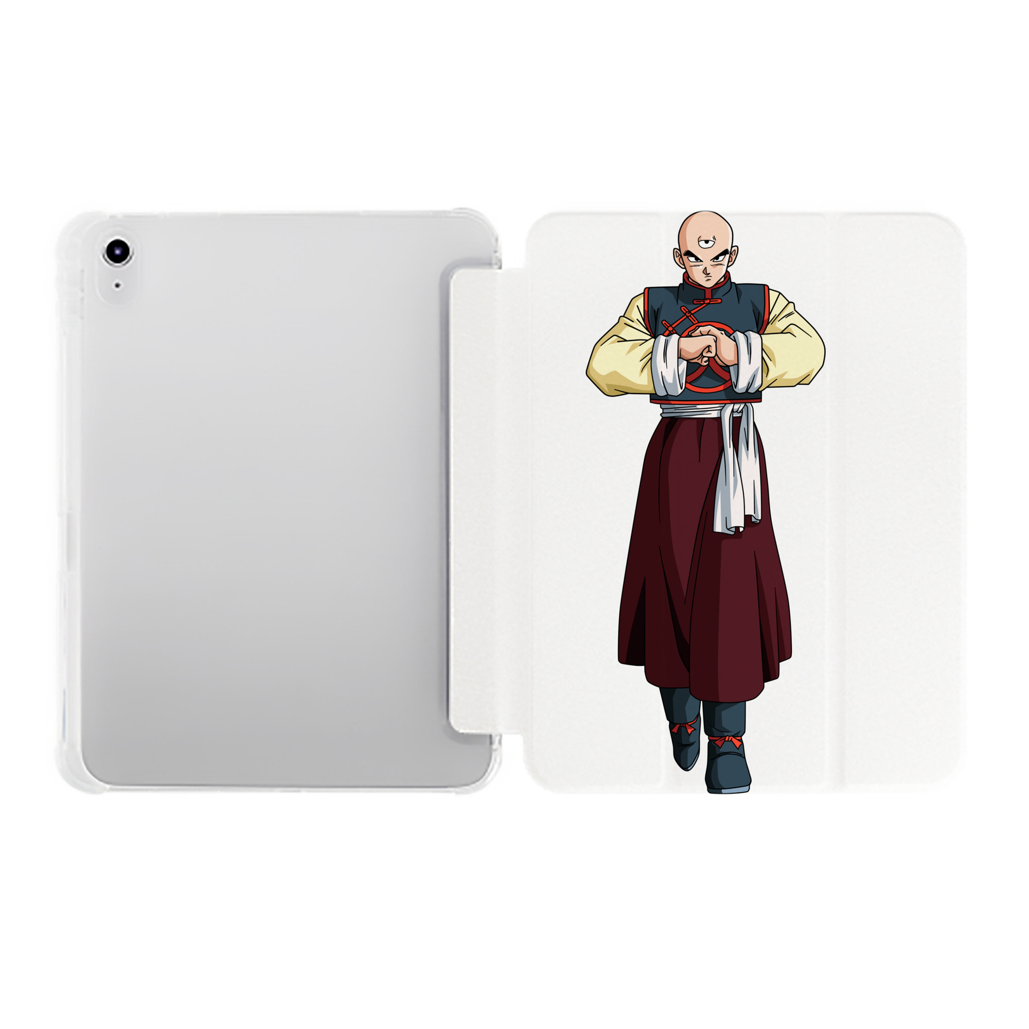 （画像用） ドラゴンボール DRAGON BALL IPad ケース ペン収納付き 三つ折りスタンド PUレザー×シリコン 対応機種9.5/10.5/10.9インチ